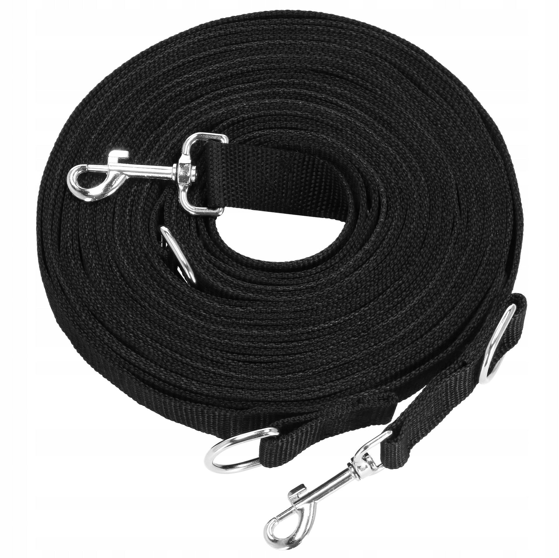 TAPE ROPE LEASH TRAINING LUNGE ROPE FOR DOG LONG STRONG 10M TRAINING Material other