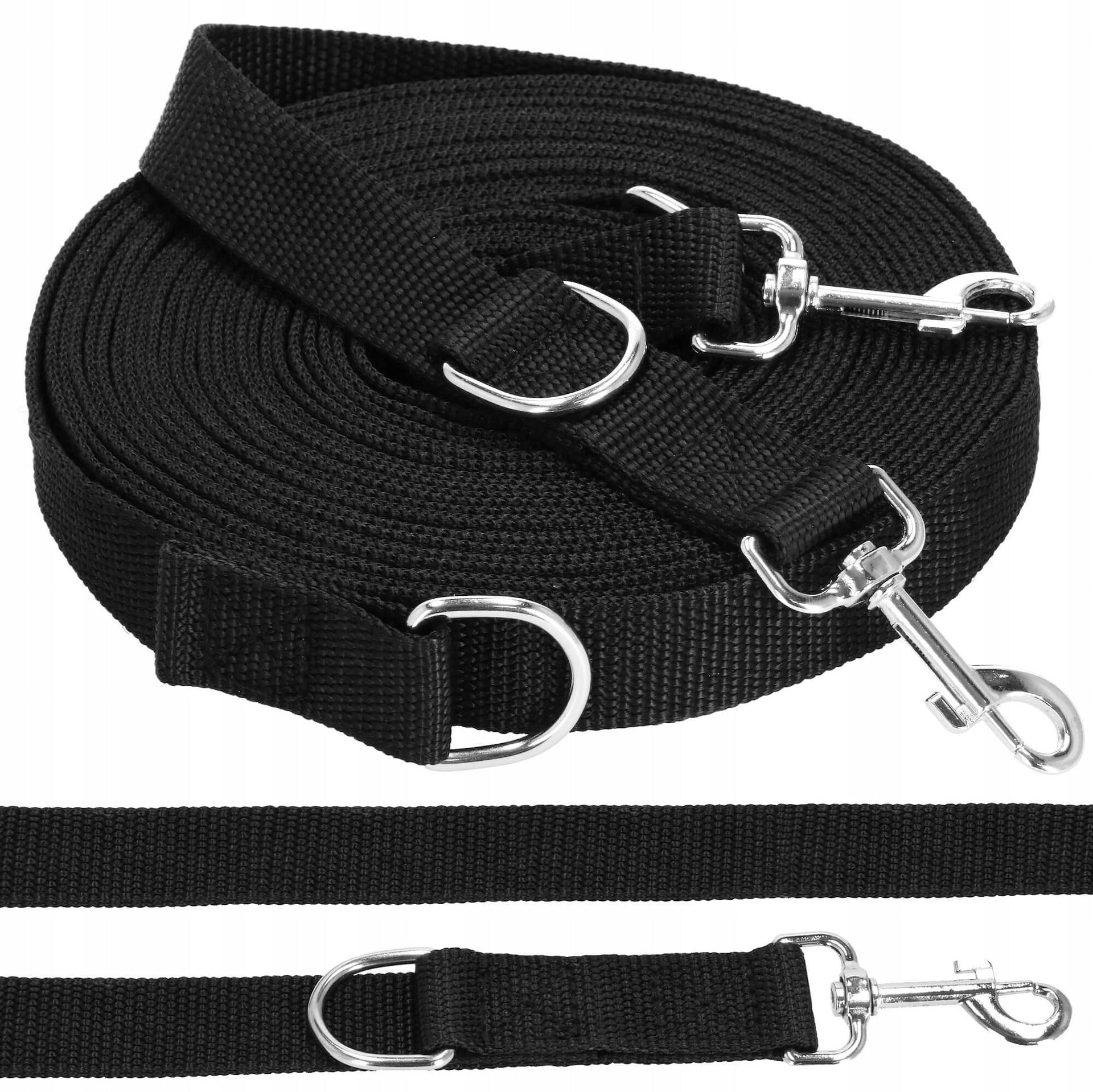 TAPE ROPE LEASH TRAINING LUNGE ROPE FOR DOG LONG STRONG 10M TRAINING Trade name PA0334 SMYCZ DLA PSA