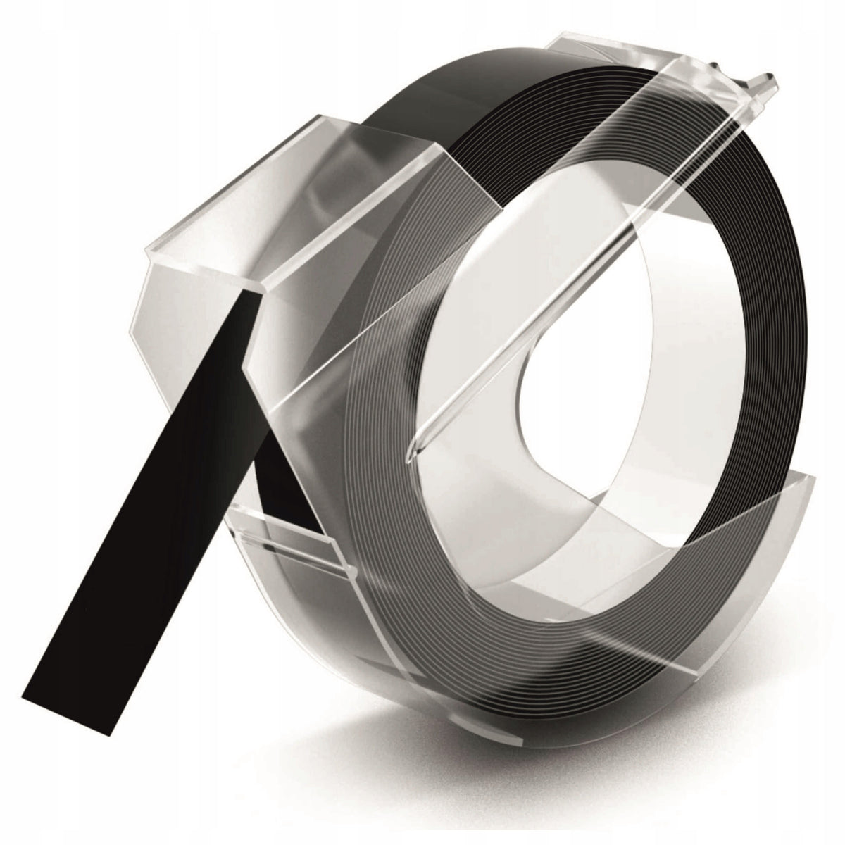 TAPE Roll 3D Black For Omega Junior Extruder Original Labels DYMO Packaging status original