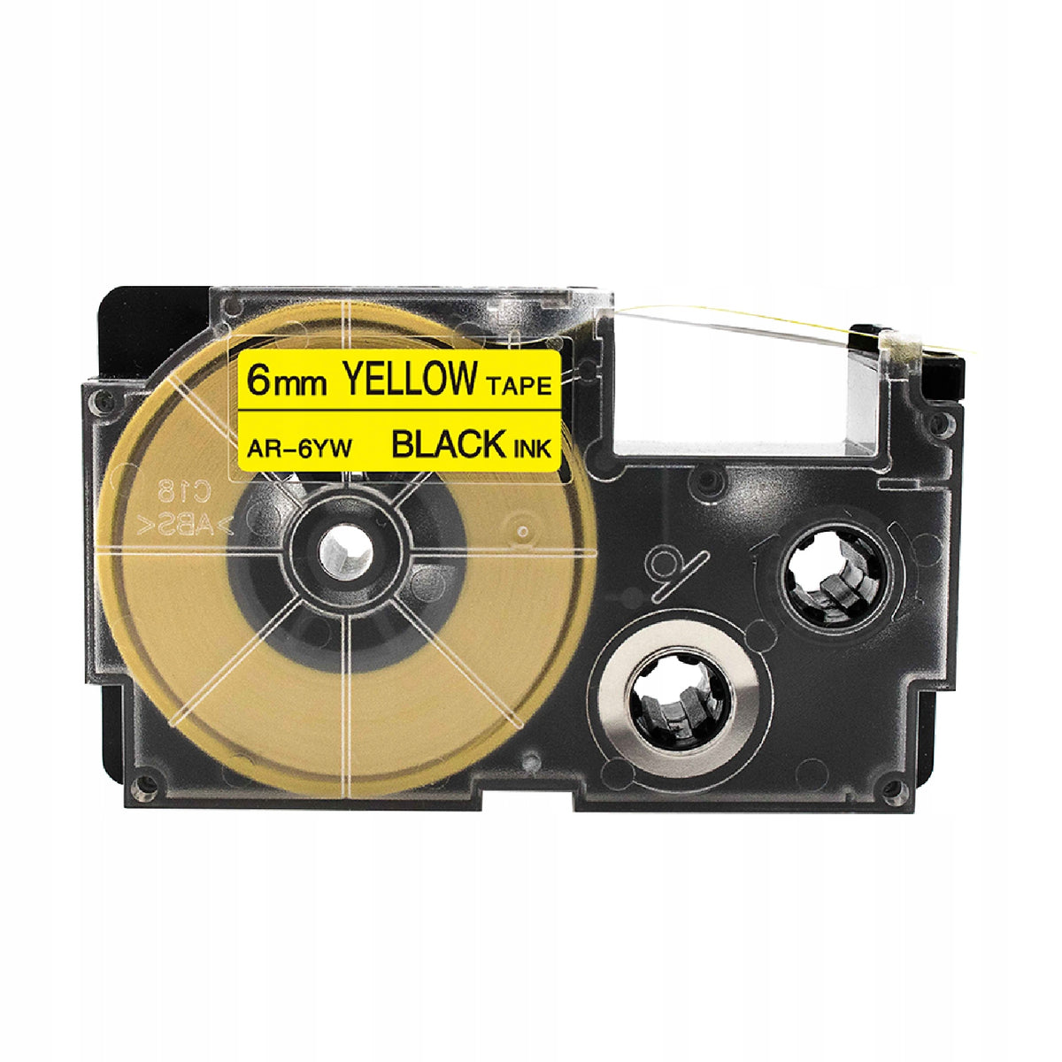 TAPE for CASIO PT-6YW XR-6YW 6mmx8m Yellow