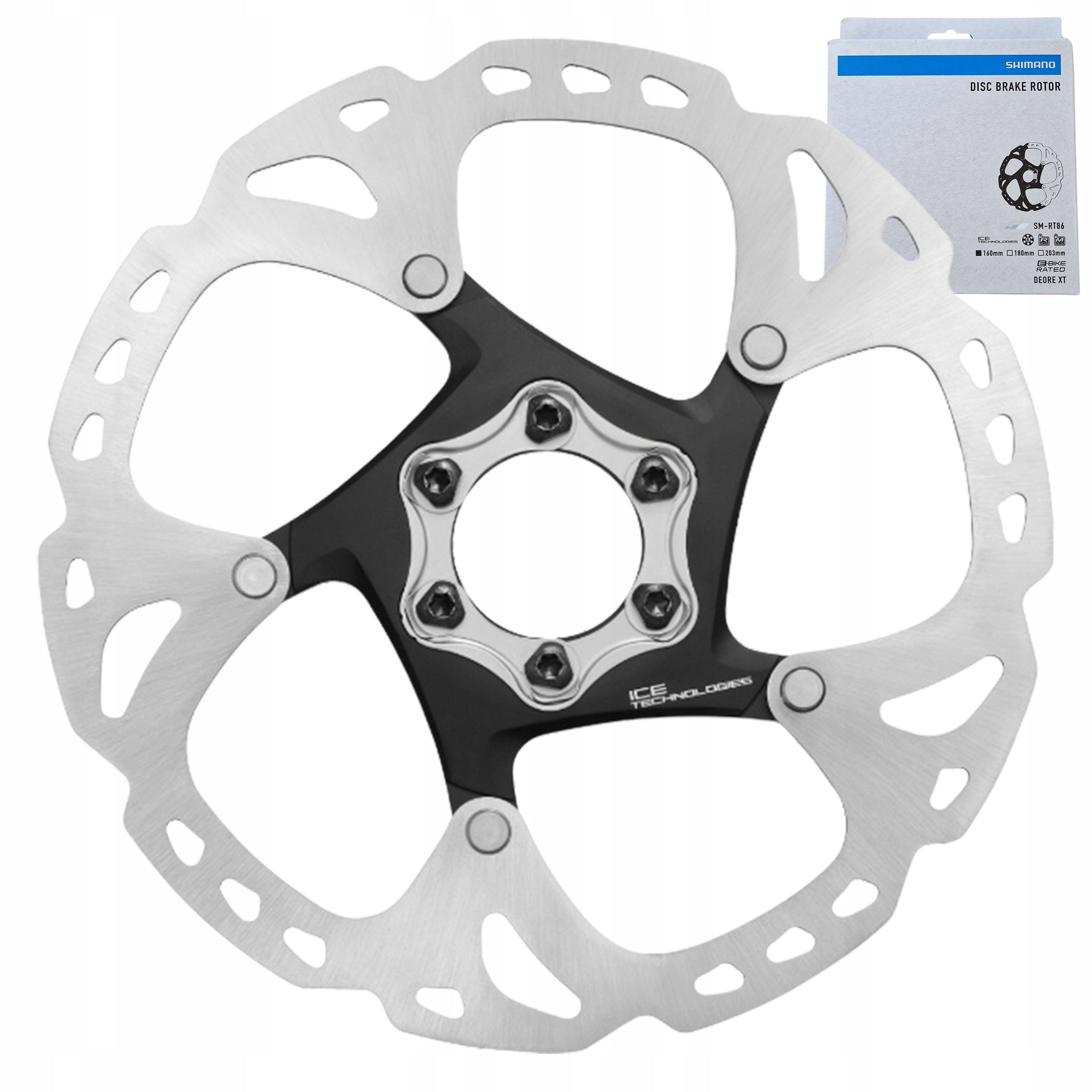 Bremsscheibe Shimano Saint/Deore XT RT86, 180 mm 