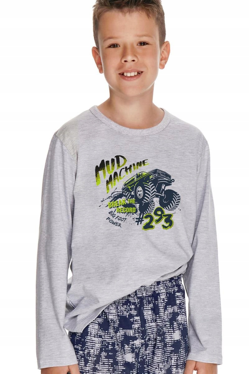 Pyjama für Jungen, grau 