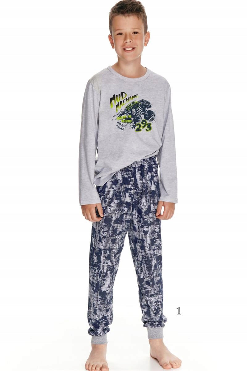 Pyjama für Jungen, grau 