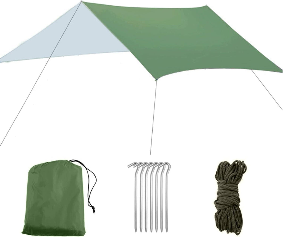 TARP SHEET CAMPING SAIL SUNSHADE UV 3*3M DURABLE
