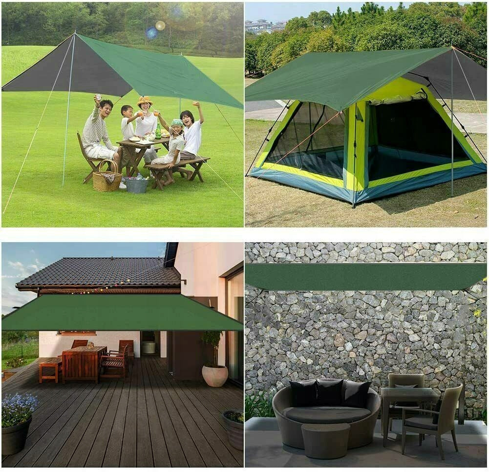TARP WATERPROOF TARPAULIN 3 M, ULTRA-LIGHT TENT TARPAULIN, FOR CAMPING Product weight with unit packaging 0.76 kg