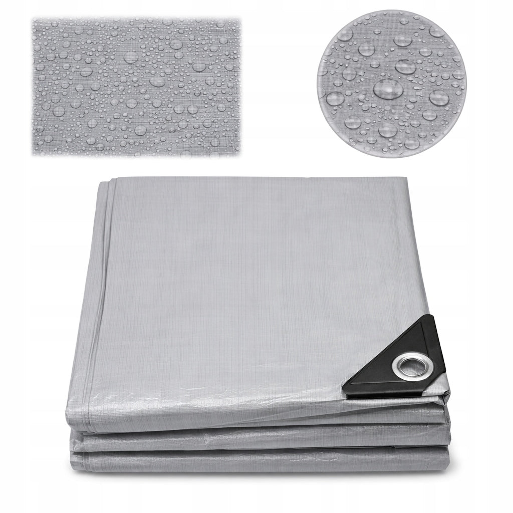 TARPAULIN 2X4M THICK STRONG SHEET FROST-RESISTANT UV+ REINFORCED WATERPROOF Manufacturer code PLS2X4