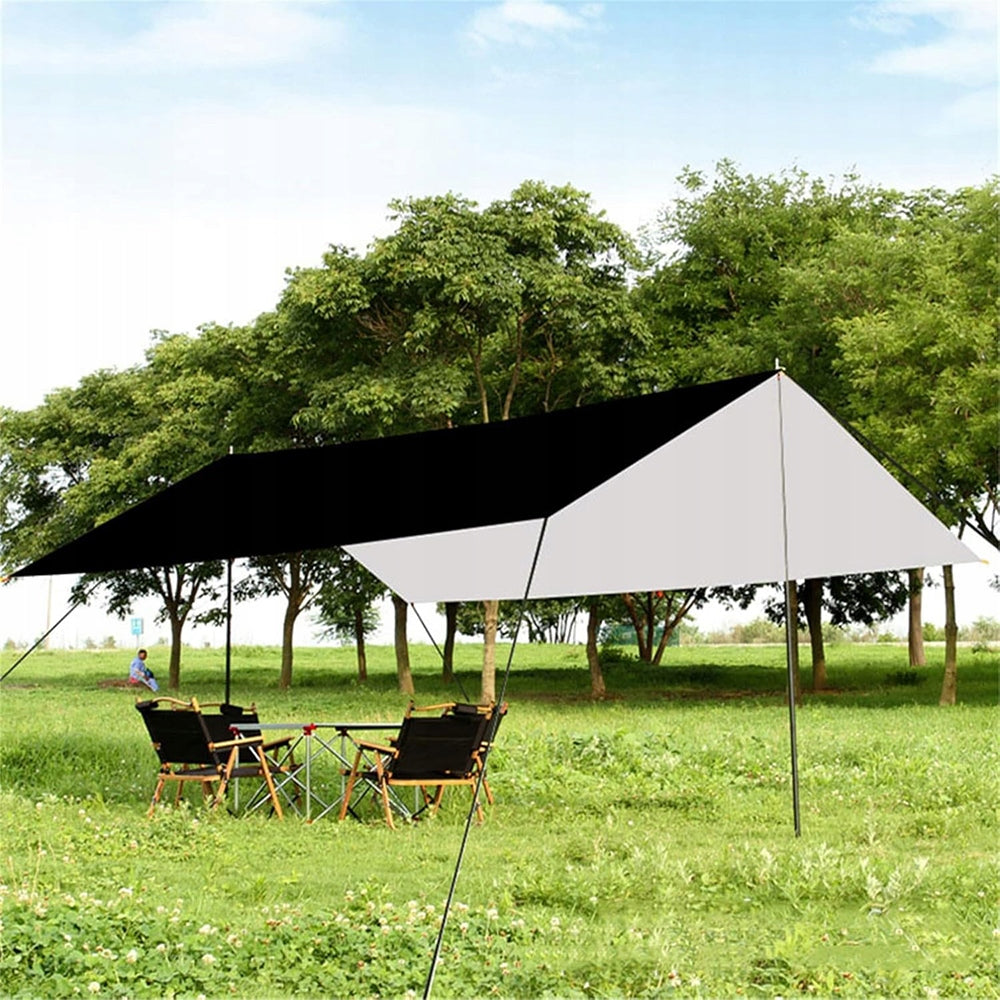 TARPAULIN CAMPING TARP TOURIST TENT WATERPROOF 300X300 CM Packaging status original