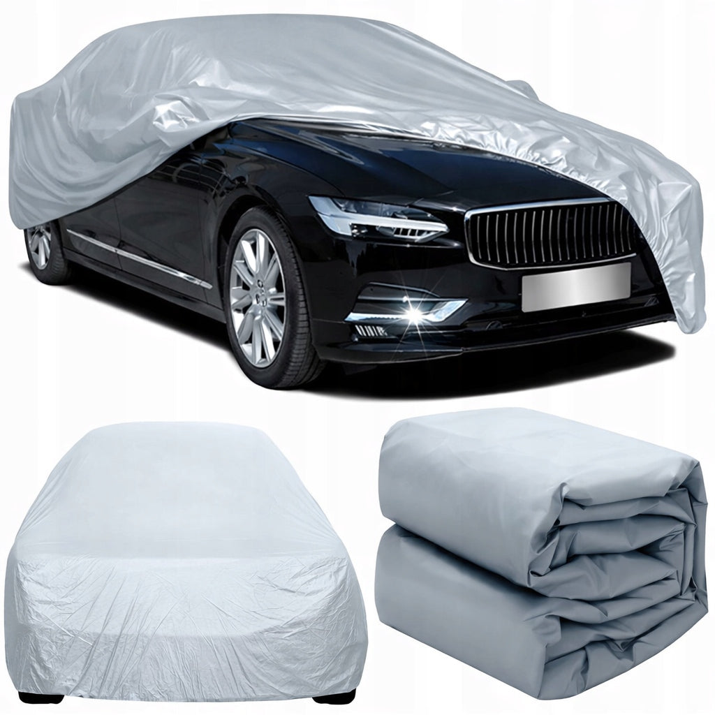 TARPAULIN COVER FOR CAR PEVA LARGE CAR AUTO WATERPROOF STRONG L