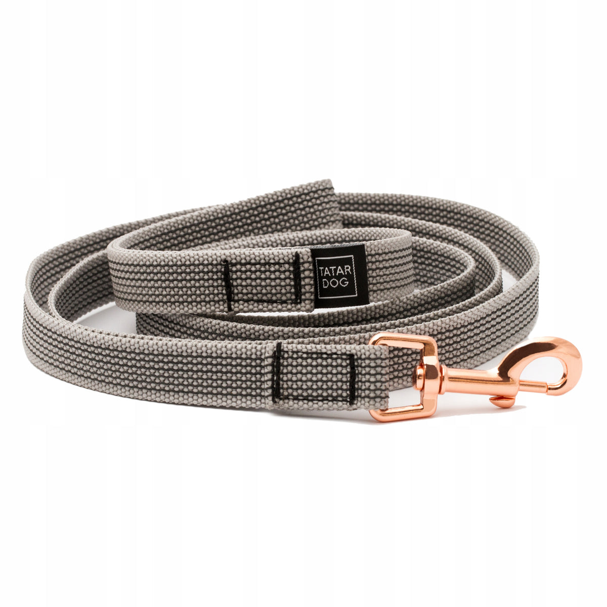TATAR DOG city leash non-slip GREY