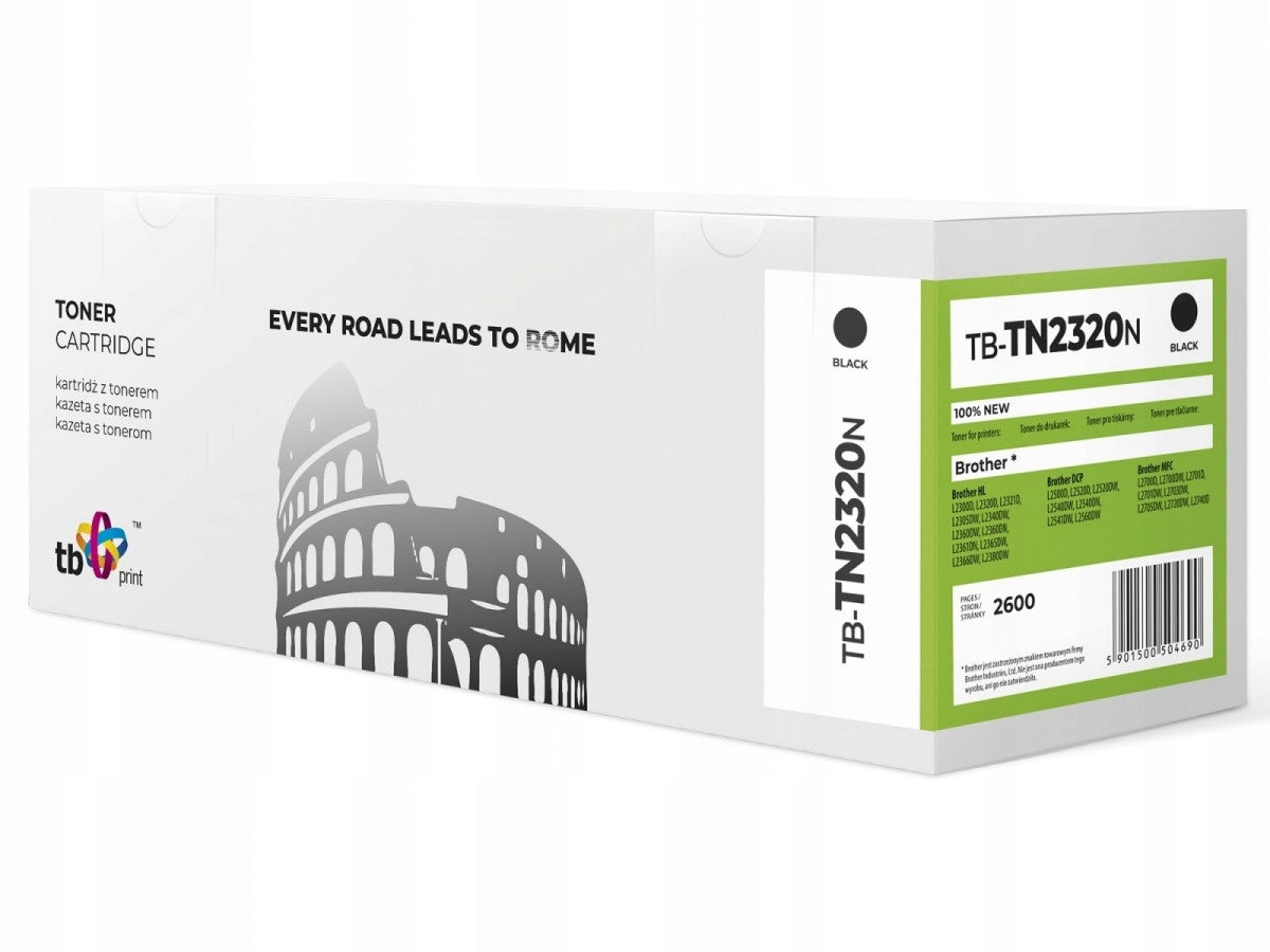 TB PRINT Toner for Brother TN2320N BK 100% TB-TN2320N