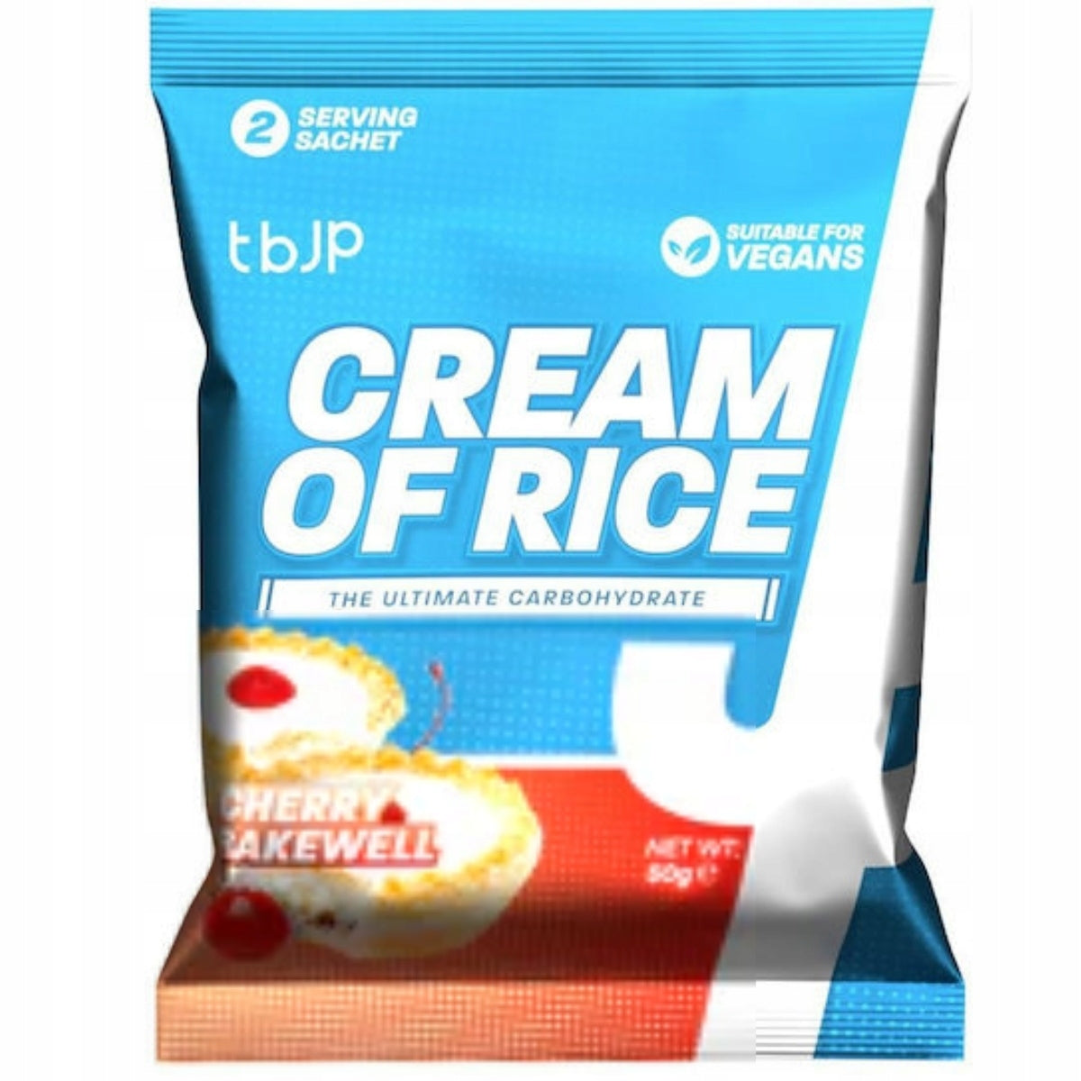 TBJP Cream of Rice Training Stick, Cherry Bakewell 50g - Sugar Free