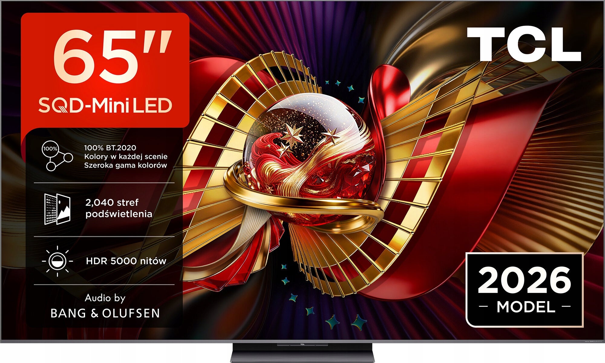 TCL 65C8L 65" SQD-MINILED 4K 144 Hz Google TV Dolby Atmos WI-FI Packaging status original
