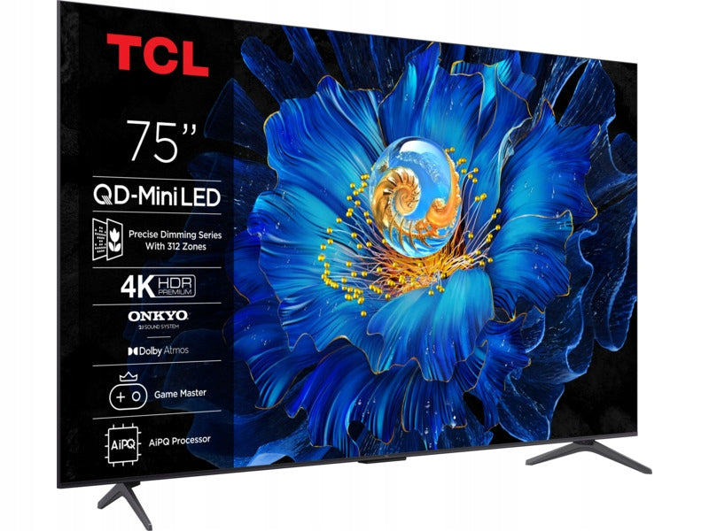 TCL 75C69KS 75" QD-Mini LED 4K Google TV Dolby Atmos