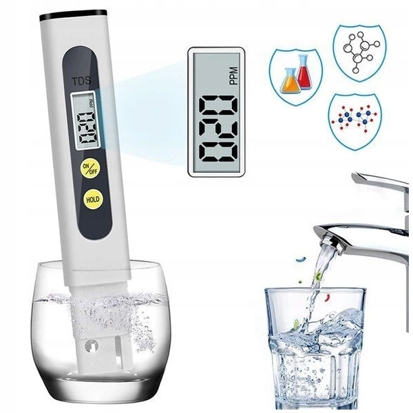 TDS Drinking Water Quality Tester 1-999PPM Pollution and Purity Meter Packaging status original