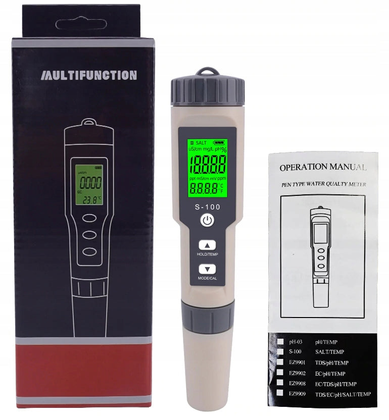 TDS EC Water Hardness Tester Osmosis Hydro Brand Tessa