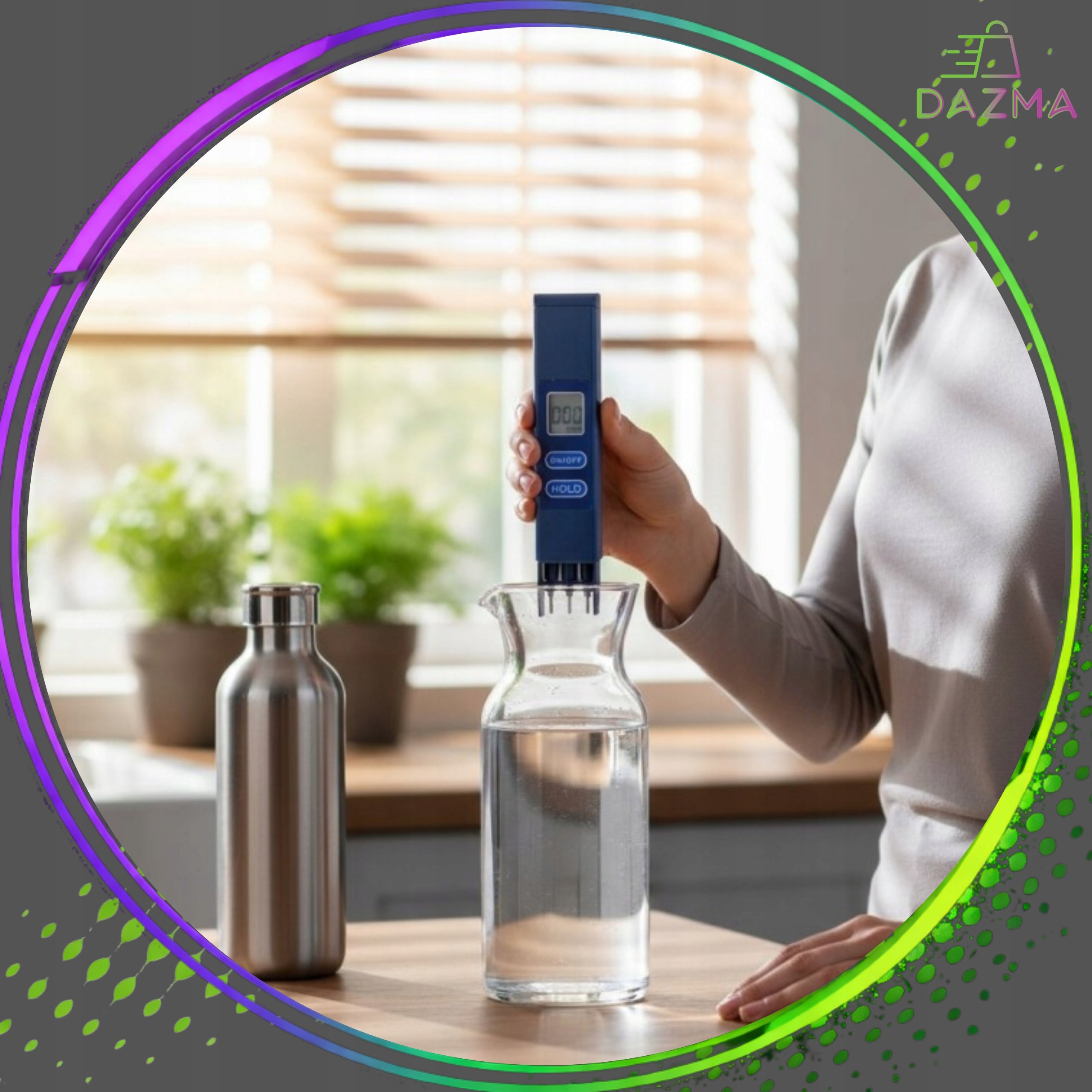 TDS Meter For Water Quality EC Electronic Hardness Tester Manufacturer code IBDH0024-001