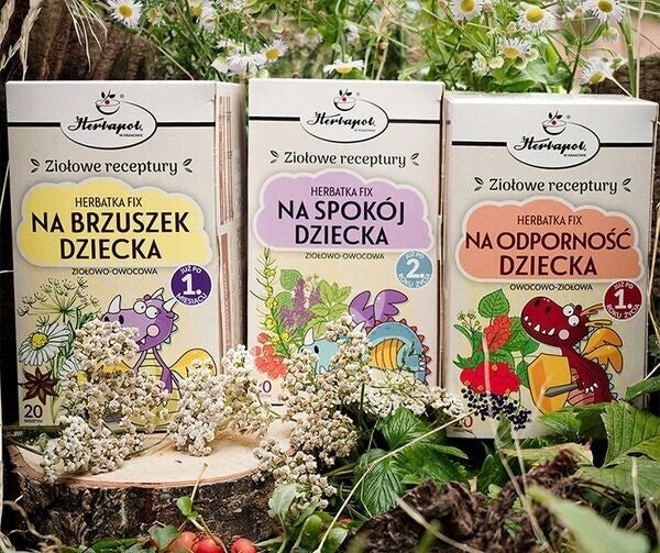 TEA FOR TUMMY FIX BLOATING CRAMPS Herbapol Kraków Brand Herbapol Kraków