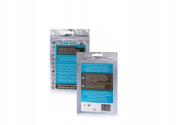 TEAR-AID TYPE B REPAIR PATCH FILM FOR PVC INFLATABLES KAYAK POOLS