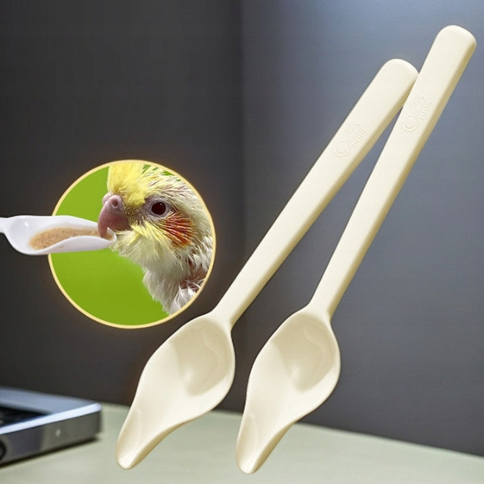 TEASPOON FOR HAND FEEDING BIRDS CHICKS TEASPOON ANIMALS LARGE Trade name ŁYŻECZKA DO KARMIENIA RĘCZNEGO PTAKÓW PISKLĄT ŁYŻECZKA