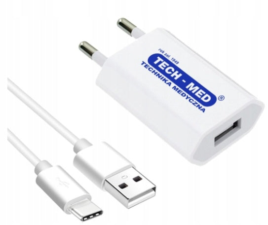TECH-MED AC adapter with micro USB for blood pressure monitors 1 piece