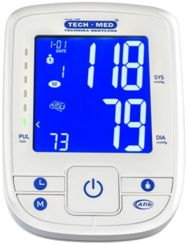TECH-MED Shoulder blood pressure monitor TMA-INTEL 11 talking 1 piece Manufacturer code CIS_TMA-INTEL11