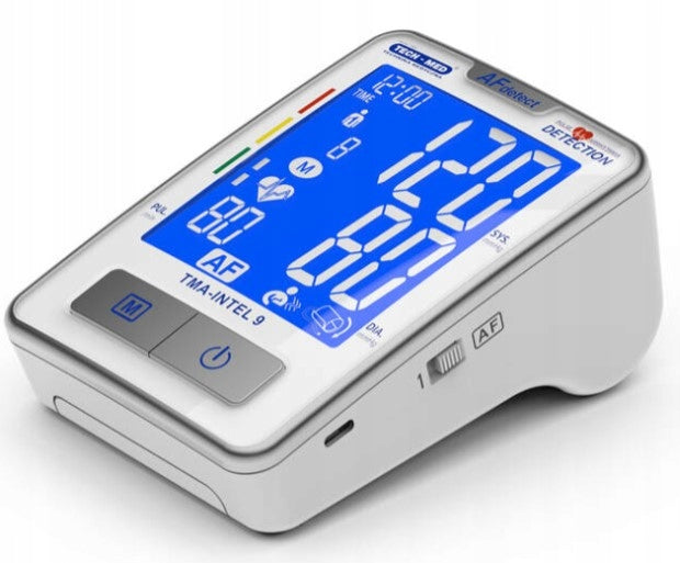 TECH-MED TMA-INTEL 9 blood pressure monitor detects atrial fibrillation 1 piece Medical device type medical device or in-vitro diagnostic medical device