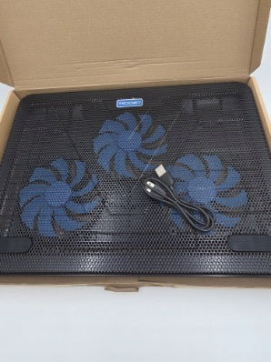 TECHNET N8 Cooling Stand Under Laptop 3 USB LED Fans Adjustable Manufacturer code GL-32JV