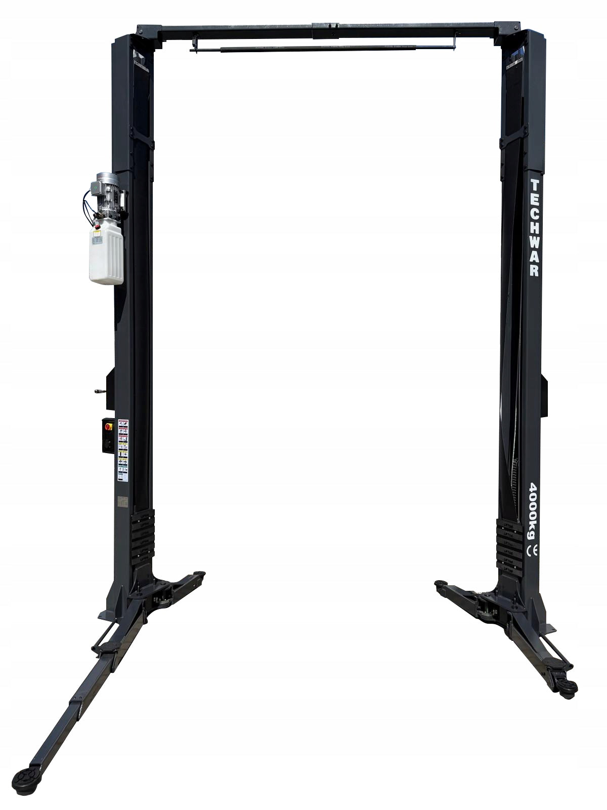 TECHWAR Asymmetrical two-column lift with top connection 4,5m TL0008 Manufacturer code TL0008-400V