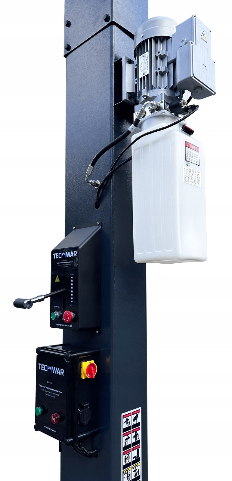 TECHWAR TL0006-230 Car lift with top connection - automatic AMT Brand Techwar