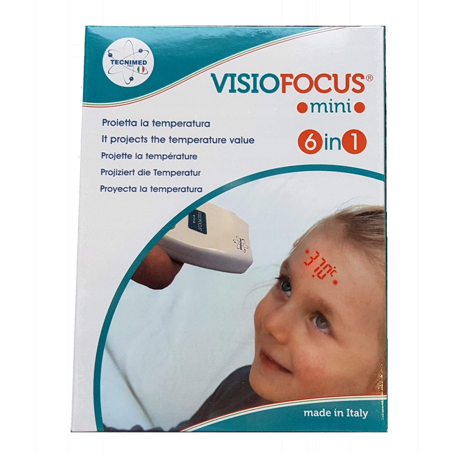TECNIMED VISIOFOCUS MINI 06700 Infrared non-contact thermometer for...