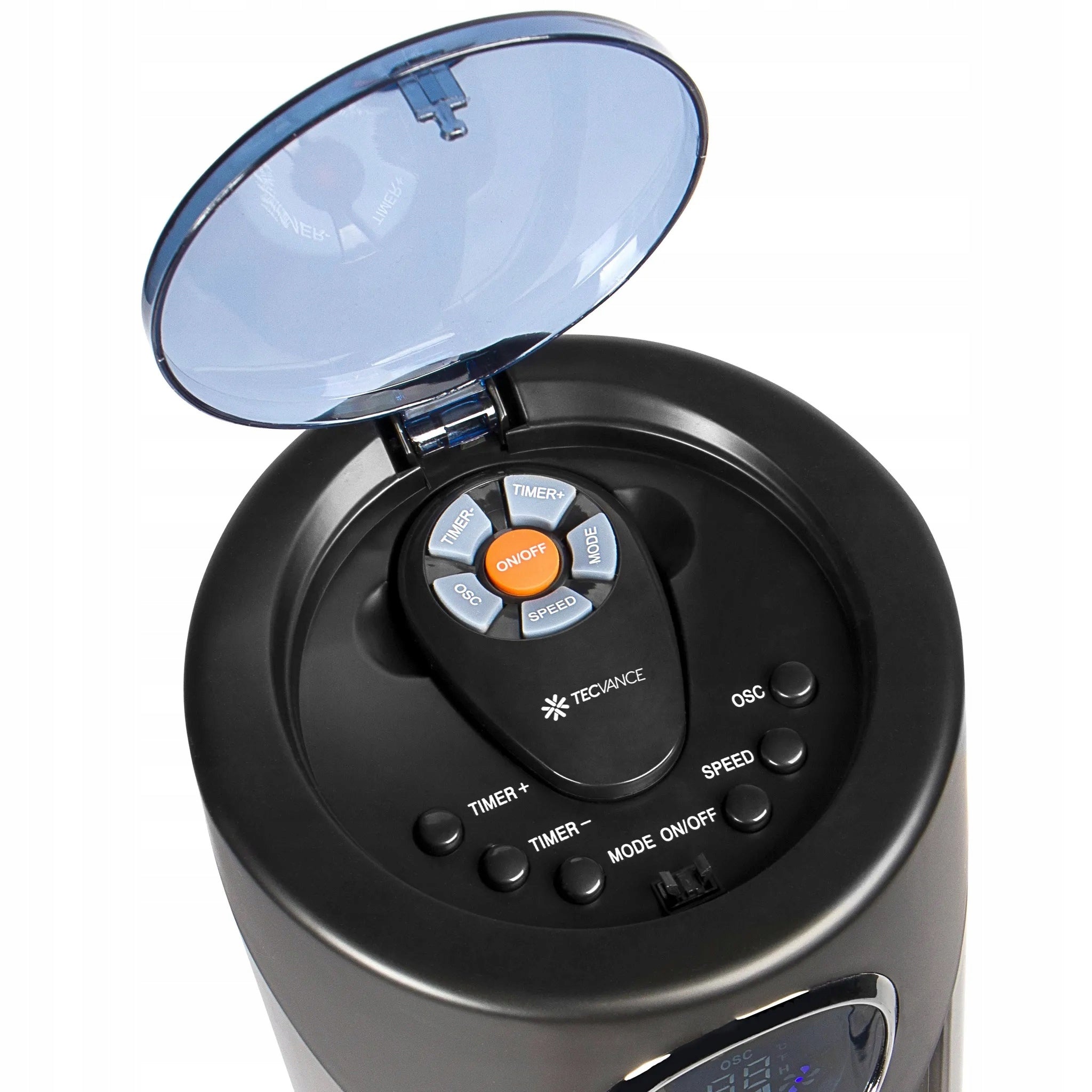 TECVANCE VERTICAL COLUMN FAN WITH REMOTE CONTROL OSCILLATION 3 TIMER MODES Manufacturer code PIONOWY Z PILOTEM-42322