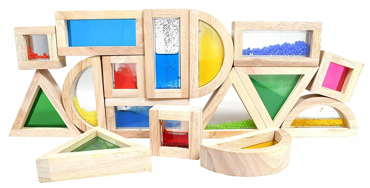 Sensorischer Baumbauer, Rainbow Big Blocks 