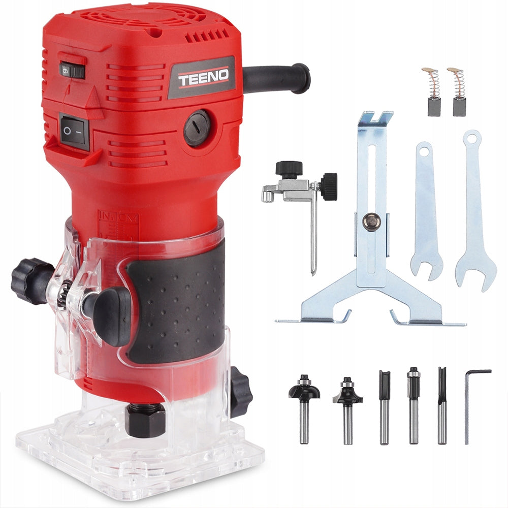 TEENO WOOD SPINDLE MILLING MACHINE + CUTTERS