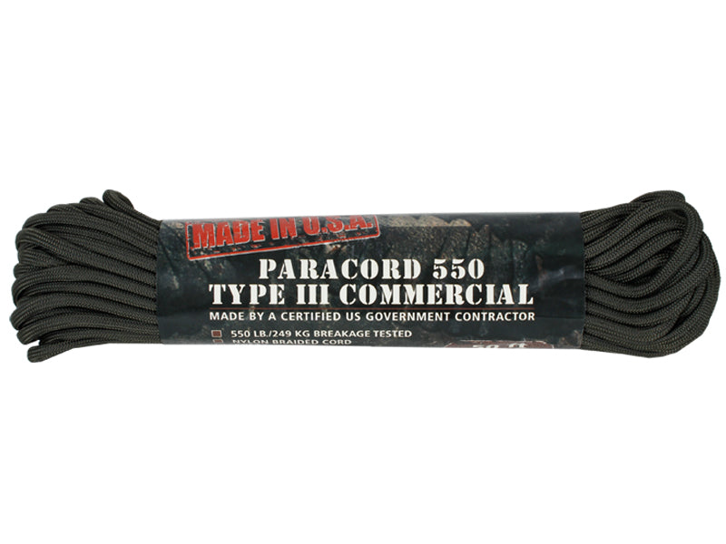 TEESAR PARACHUTE ROPE SURVIVAL PARACORD OLIV'E