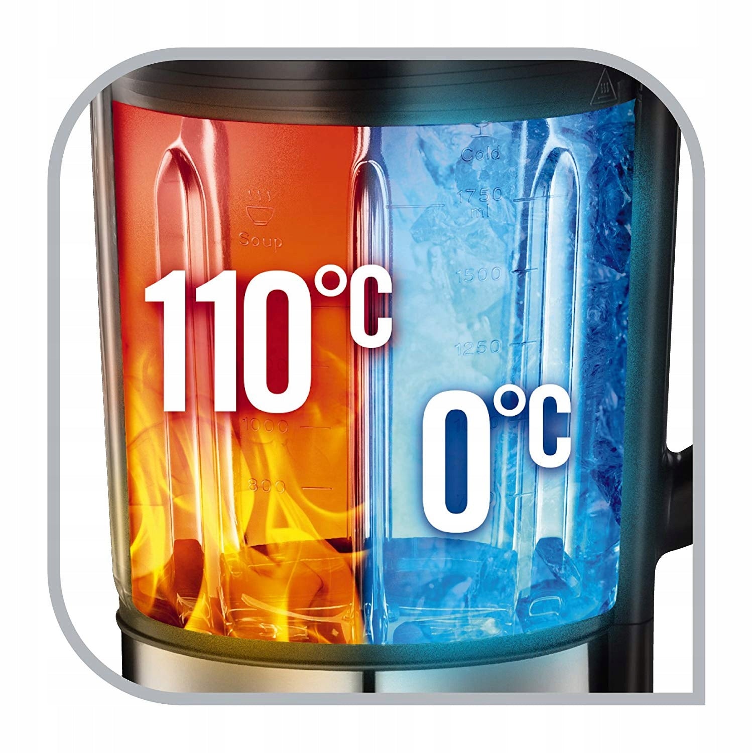TEFAL BL985 CUP BLENDER 1300W SOUP MAKER Brand Tefal