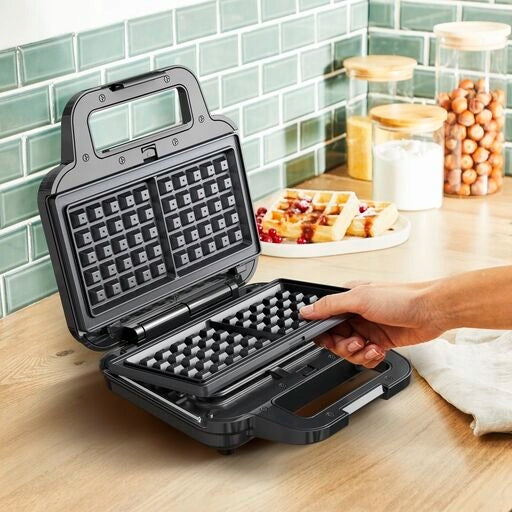 TEFAL SW383D10 UltraCompact – Multifunctional 3in1 Toaster (Waffles, Panini) Manufacturer code SW383D10