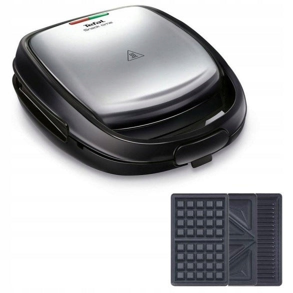 TEFAL TOASTER OVEN WAFFLE IRON GRILL SW342 3W1 700W Brand Tefal