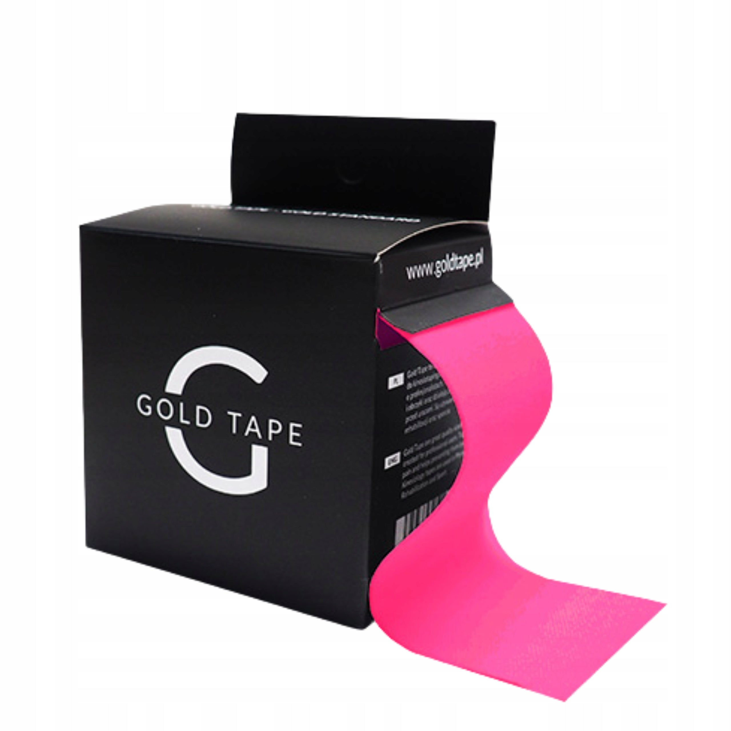 KINEZIOTAPINGO JUOSTA GOLD TAPE 5CMX5M ROŽINIS
