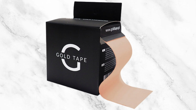 KINEZIOTAPINGO JUOSTA GOLD TAPE 5CMX5M BEIGE