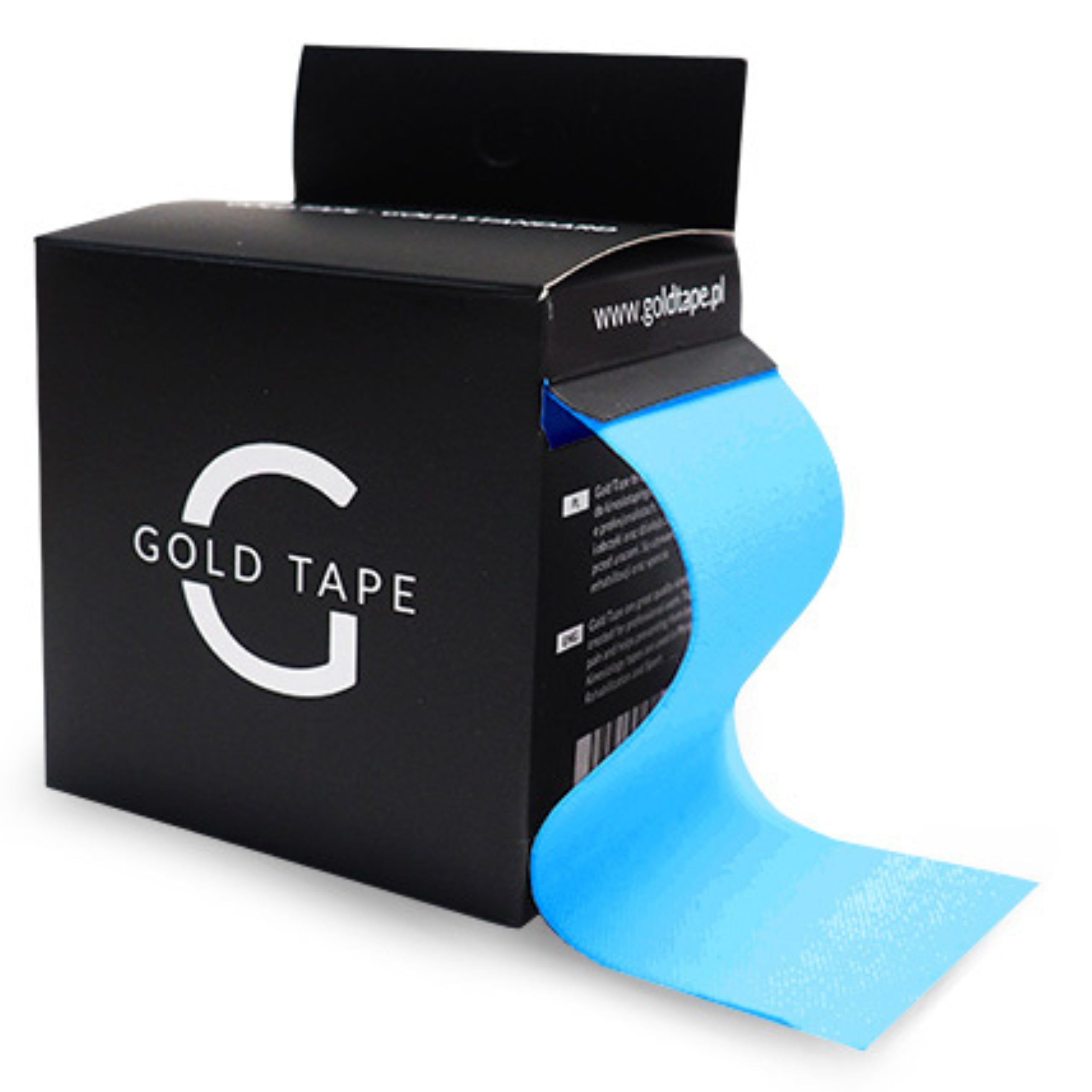 KINEZIOTAPINGO JUOSTA GOLD TAPE 5CMX5M MĖLYNA