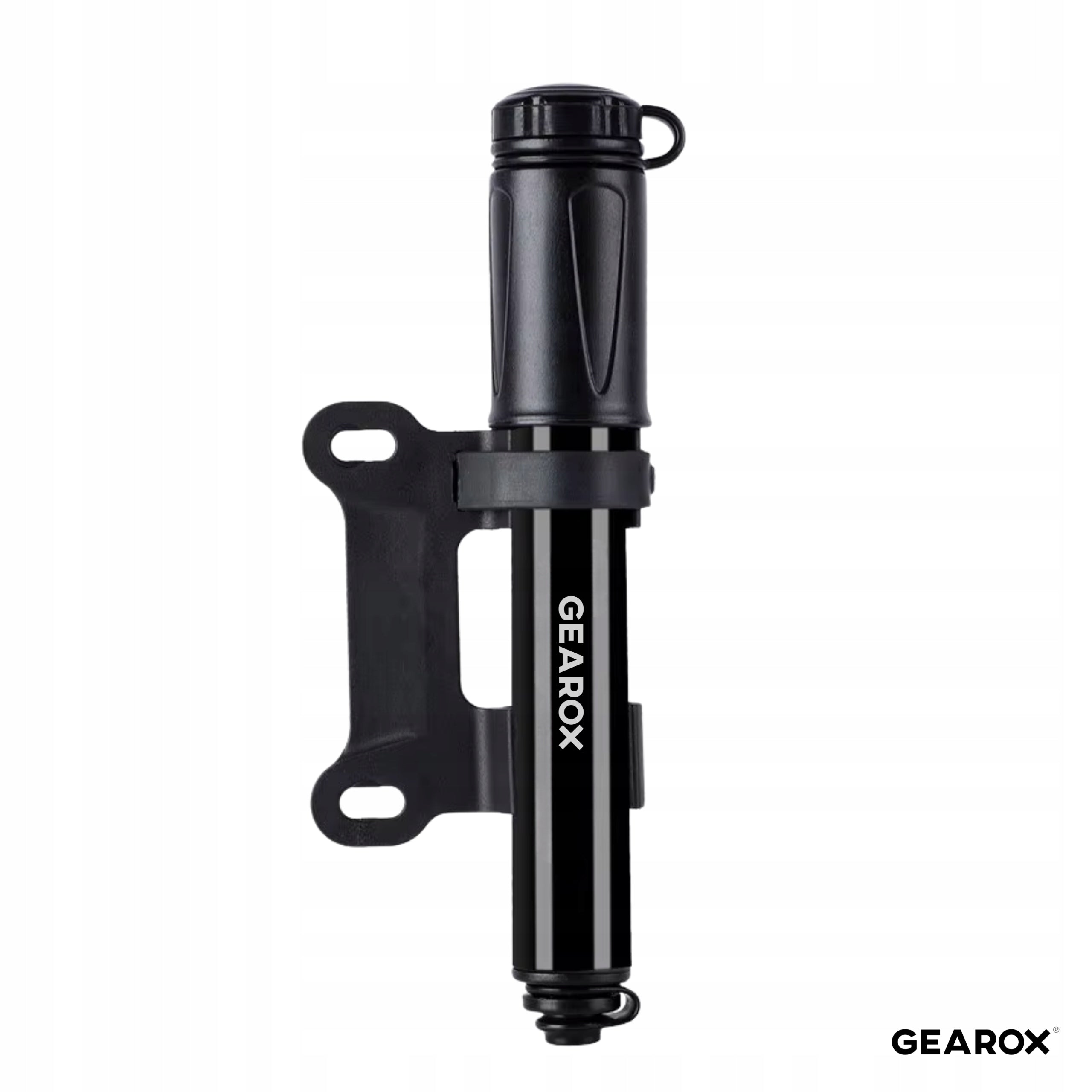 TELESCOPIC BICYCLE PUMP FOR BICYCLE HAND MINI WITH HOSE HOLDER 7 BAR Manufacturer code Gearox MINI POMPKA ROWEROWA UNIWERSALNA