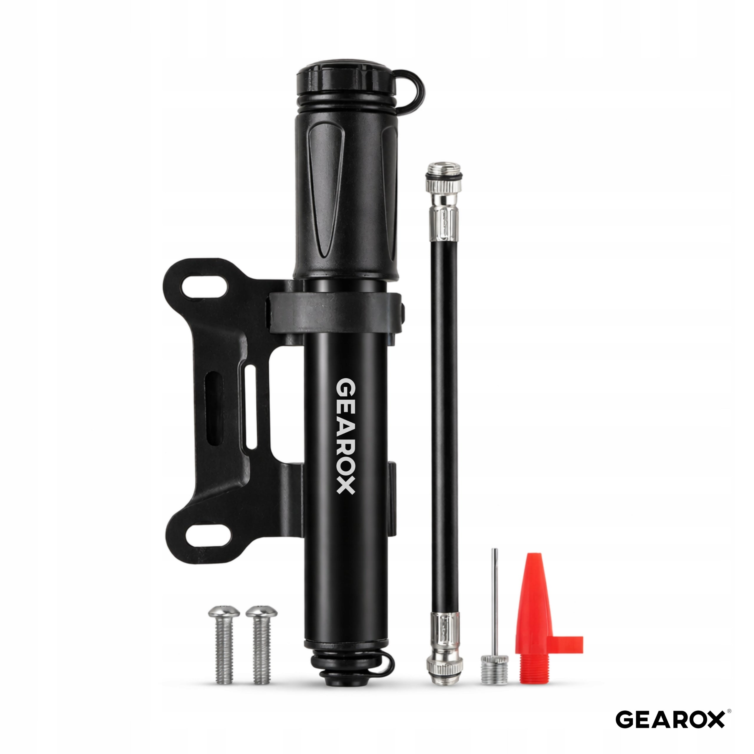 TELESCOPIC BICYCLE PUMP FOR BICYCLE HAND MINI WITH HOSE HOLDER 7 BAR Packaging status original