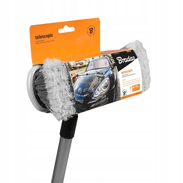 TELESCOPIC BRUSH FOR WASHING CARS PANELS PHOTO WINDOWS 130CM Manufacturer's catalog number ES2072