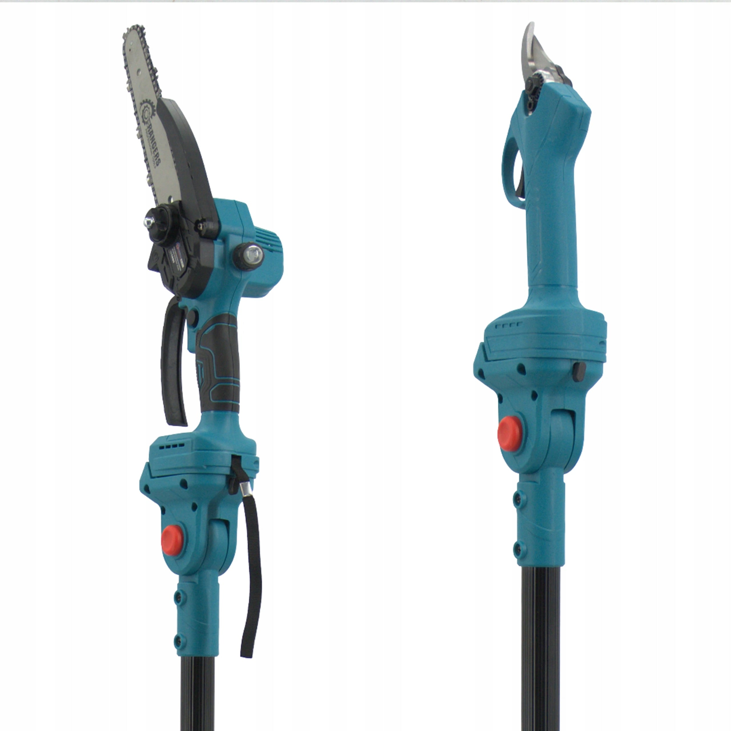 TELESCOPIC CHAINSAW+SECATEUR 2X AKU SHEAR BOOM UP TO 4 M European emissions standard EURO 6