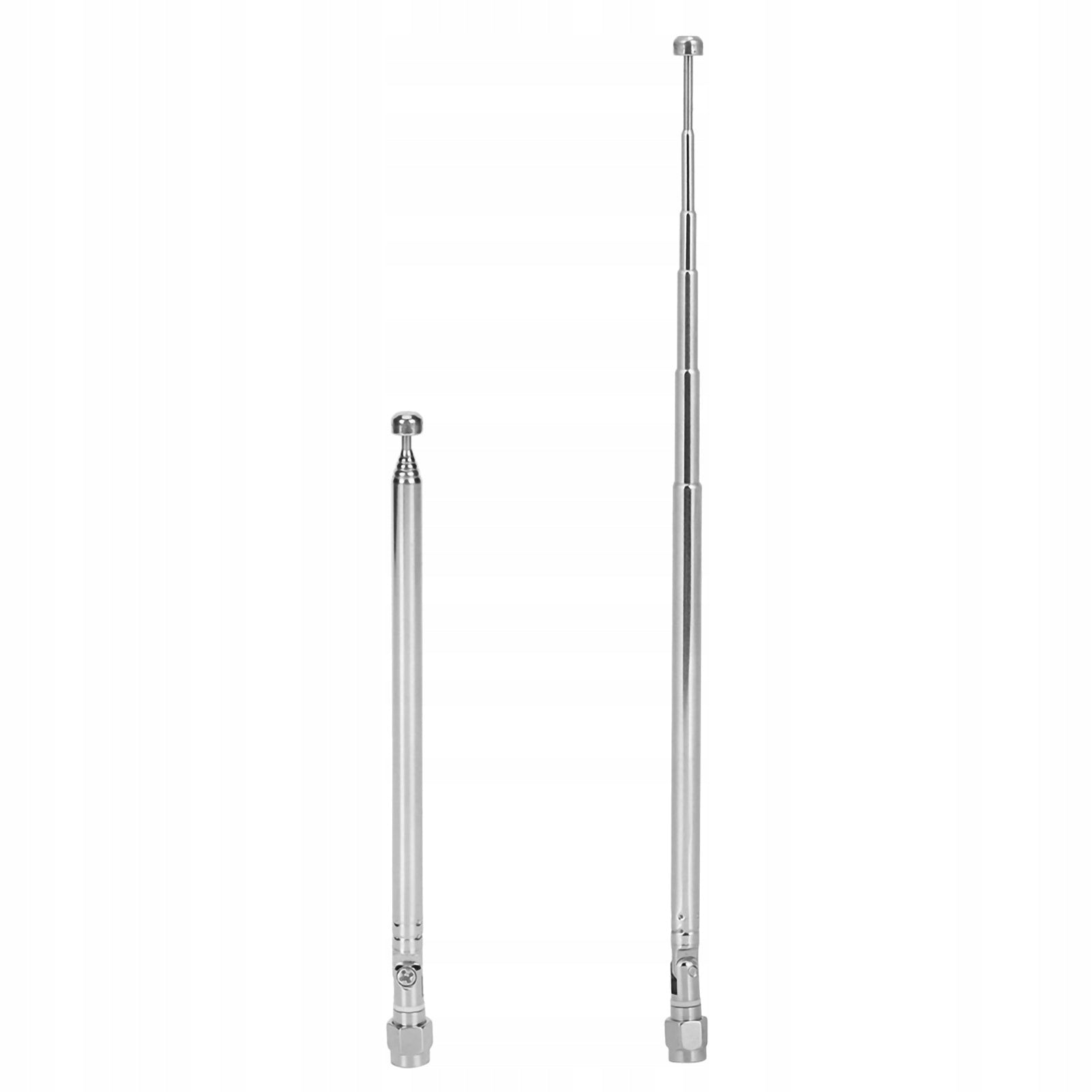 TELESCOPIC METAL ANTENNA 40MHz-6GHz SMA LimeSDR HackRF