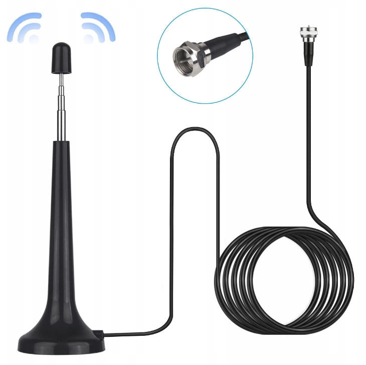 TELESCOPIC RADIO ANTENNA FM HOME THEATER RADIO TOWER +3 TIPS Brand no brand