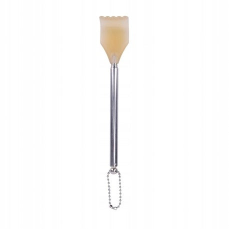 TELESCOPIC SCRAPER FOR BACK FOLDABLE Batteries included no