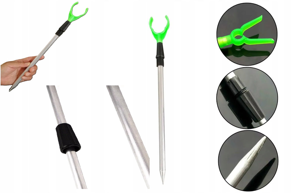 TELESCOPIC SUPPORT FOR FISHING ROD FRESHWATER/SALTWATER FISHING