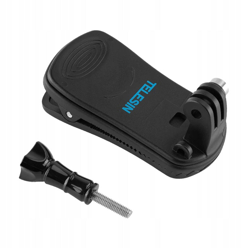 TELESIN Attachment Clip Backpack Holder for GoPro Sports Cameras