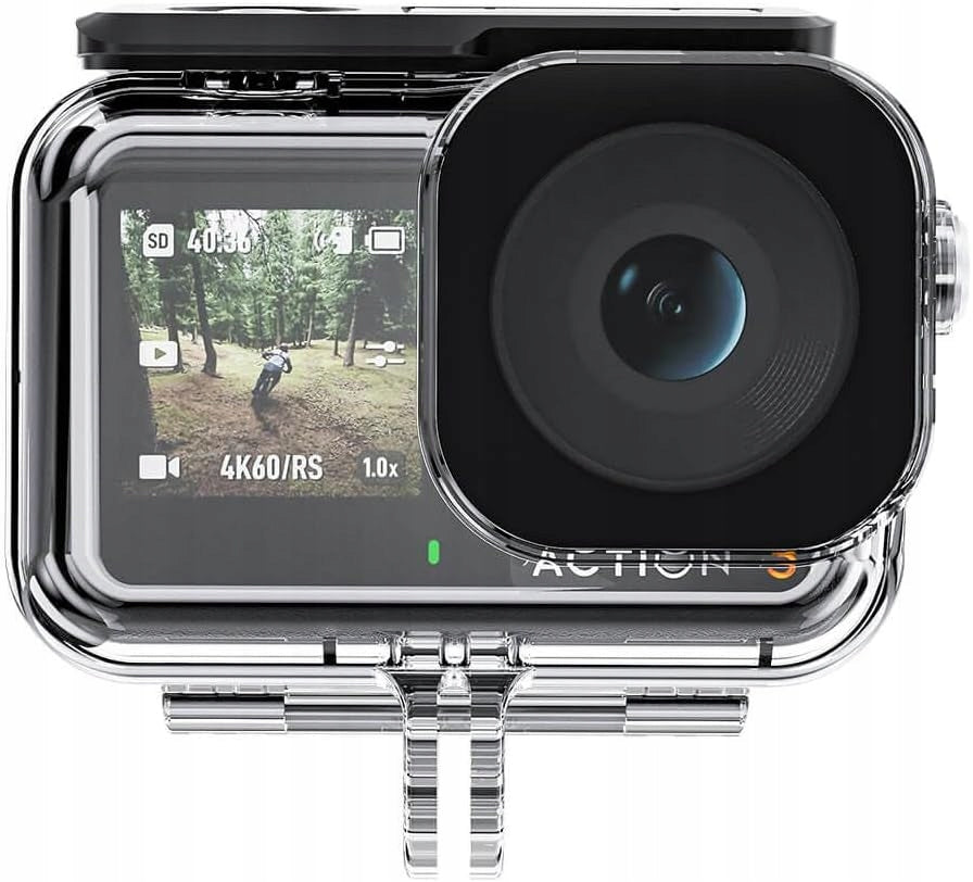 TELESIN Waterproof Case for DJI Action 3 Transparent Brand TELESIN